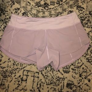 SUPER RARE lilac speed up shorts